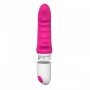 Vibratore in silicone dildo vibrante fall vaginale realistico stimolatore rosa