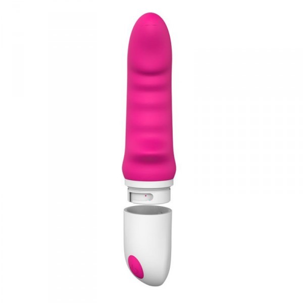 Vibratore in silicone dildo vibrante fall vaginale realistico stimolatore rosa