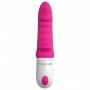 Silicone vibrator vibrator vibrating vibrating fall vaginal realistic pink stimulator