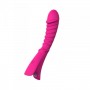 Vibratore realistico vaginale anale fallo dildo vibrante stimolatore ricaricabile rosa