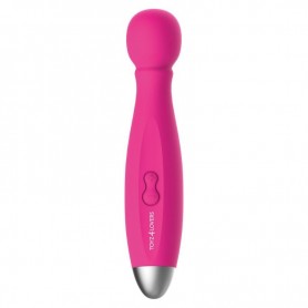 Vaginal Stimulator Vibrator Clittoris Massager Body Wand Massanger Silicone Pink