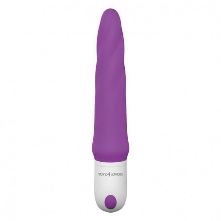 Silicone Vibrator Realistic Vaginal Anal Dildo Vibrating Phallus Silicone Unicorn Vibe Purple