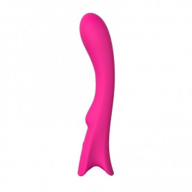 Vaginal Vibrator Silicone Massager Stimulator Phallus Dildo Vibrating Plot Clit Pink