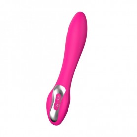 Vibratore vaginale dildo fallo vibrante in silicone stimolatore sex toys elys concave pink