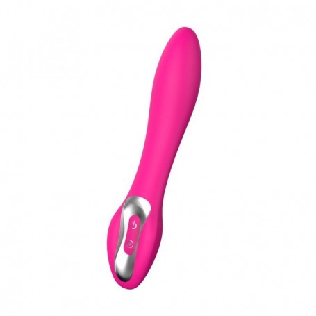 Vibratore vaginale dildo fallo vibrante in silicone stimolatore sex toys elys concave pink