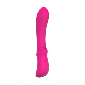 Vaginal Vibrator Stimulator for Women Silicone Phallus Vibrating Dildo Convex Pink