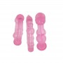kit anello fallico 3pz contro eiaculazione precoce sex toys cockring rosa