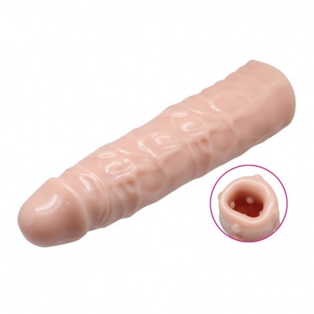 Phallic prolongation sheath for penis maxi cock slave