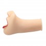 Realistic mouth masturbator stimulator for male penis