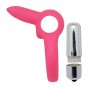 Vibrating Phallic Penis Ring Stimulating Silicone Soft Ring