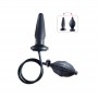 Do it anal plug inflatable dildo medium black the inflatable butt