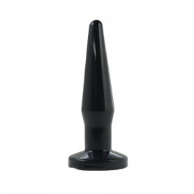 The Black Plug Anal Black Phallus for Women and Men Dildo Anal Slim Butt