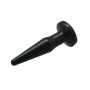 The Black Plug Anal Black Phallus for Women and Men Dildo Anal Slim Butt