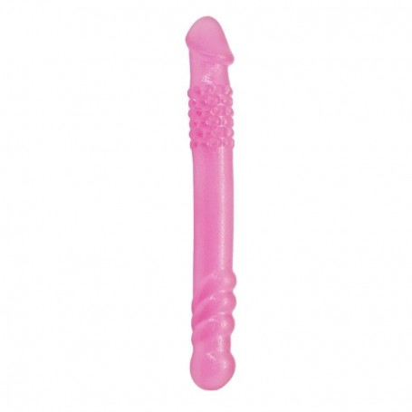 Fallo Vaginale realistico doppio dildo anale cock pink mini sex toy donna