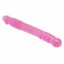 Realistic vaginal phallus double anal dildo cock pink mini sex toy woman