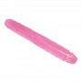 Dildo fallo doppio vaginale anale rosa realistico sex toy coppia