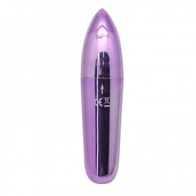 Slim Vaginal Vibrator Mini Phallus Vibrating Clitor Stimulator Purple Sex Toy