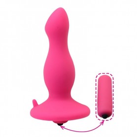 Anal vibrator plug vibrating dildo anal butt pink sex toys