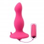 Vibratore anale plug dildo vibrante anal butt pink sex toys