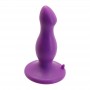 Make anal dildo anal butt purple with suction cup sex toys stimulator