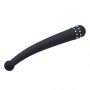 G-spot vibrator vaginal stimulator for clitoris vibrating phallus black ding