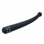 G-spot vibrator vaginal stimulator for clitoris vibrating phallus black ding