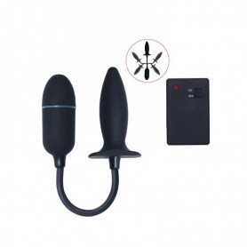 Vibrator Vaginal plug double clitoral stimulator vibrating egg black massager dpx