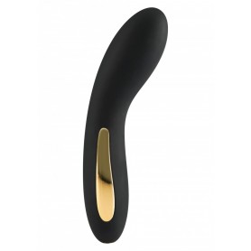 Vibrator Vaginal Stimulator for G-Point Dildo Rechargeable Waterproof Sex Toys Blacck