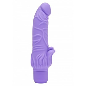 Vibratore vaginale in silicone Dildo falllo vibrante get real realistico sex toys purple
