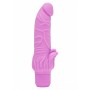 Vibratore vaginale realistico dildo fallo vibrante in silicone sex toys stimolatore donna rosa