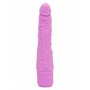 Realistic vaginal vibrator slim phallus vibrating phallus pink silicone sex toys get real