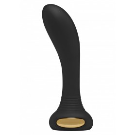 Vaginal Anal Vibrator Silicone Dildo Phallus Black Vibrating Zara Rechargeable