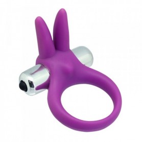 The Rabbit phallic ring with clitoral stimulator Cockring against premature ejaculation