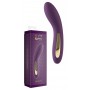Vaginal Vibrator Stimulator for G-Point Dildo Rechargeable Waterproof Sex Toys Purple
