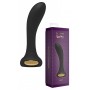 Vaginal Anal Vibrator Silicone Dildo Phallus Black Vibrating Zara Rechargeable