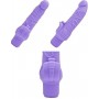 Silicone Vaginal Vibrator Dildo Vibrating Falllo Get Real Realistic Sex Toys Purple