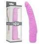 Vibratore vaginale anale realistico slim fallo fallo vibrante pink in silicone sex toys get real