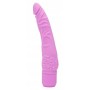 Realistic vaginal vibrator slim phallus vibrating phallus pink silicone sex toys get real