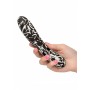 Vaginal vibrator stimulator sex toys woman phallus vibrating wand zebra dildo