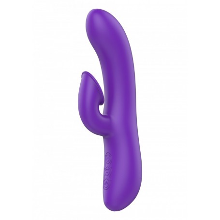 Vibrator rabbit double vaginal stimulator suck vagina dildo phallus vibrating silicone waterproof rechargeable