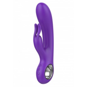 Vibrator rabbit silicone dildo phallus double stimulator clitoris vibrating sex toy
