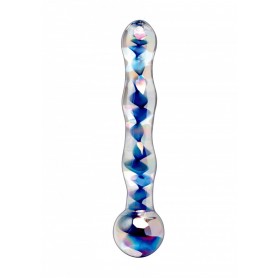 Anal Glass Vaginal Dildo icicles No 8 Intimate Massager Glass Stimulator Sex Toy