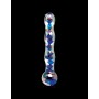 Dildo vaginale anale in vetro icicles no 8 massaggiatore intimo glass stimolatore  sex toy