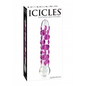 Phallus Vaginal Glass Anal Glass Dildo icicles No 7 Sex Toys Massager Stimulator