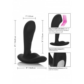 Vibratore stimolatore anale dildo fallo vibrante per prostata sex toy realistico uomo
