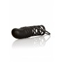 black phallic sheath sex toys extension for penis wearable extension to lengthen