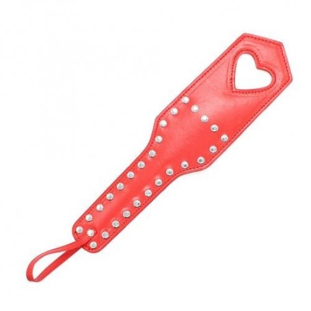 Heart paddle red spanking whip bondage bondage fetisck spanker red