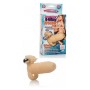 Phallic Sheath Wearable Vibrating Phallic Ring Penis Extension for Penis 4 Way Arouser Beaver