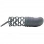 black phallic sheath sex toys extension for penis wearable extension to lengthen