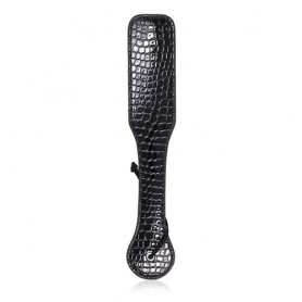 Paletta crocodile spank paddle black